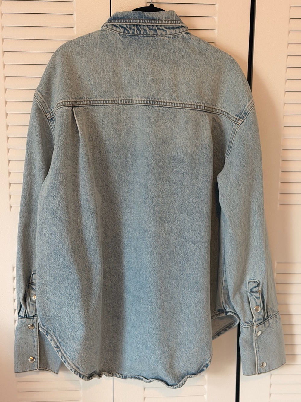 ANINE BING Dante Denim Shirt - Picture 7 of 11